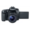 Canon EOS 80D ( Black ) Digital SLR Camera + KIT EF-M18-55mm f/3.5-5.6 IS STM